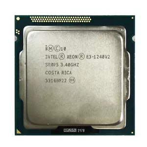 Intel Xeon E3-1240 V2 CPU Quad-Core SR0P5 3.4 GHz 8M 5 GT/s LGA 1155 Processor - Picture 1 of 1