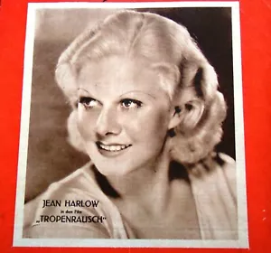 JEAN HARLOW COVER + stories on "Red Dust" for Mein Film (1933) movies T. Birell - Picture 1 of 6