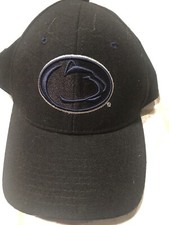 (1) Penn State Nittany Lions Cap Hat Zephyr Size 7 1/4" Black on Blue
