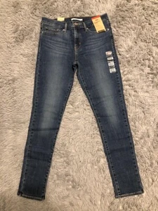 Levi's Women's 311 Shaping Skinny Blue Denim Jeans Size 8 (W29x30L) Pants - Picture 1 of 12