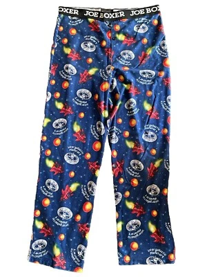 Joe Boxer Boys Youth Pajama Pants Size 10/12 Intergallactic Planetary Y2K Galaxy - Image 1 of 3