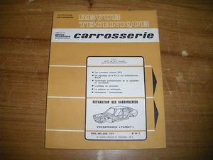 REVUE TECHNIQUE CARROSSERIE RTC VOLKSWAGEN PASSAT 1974 - Imagen 1 de 1