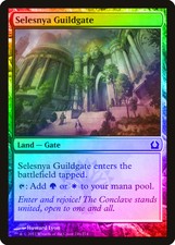 Selesnya Guildgate FOIL Return to Ravnica HEAVILY PLD Land Common CARD ABUGames