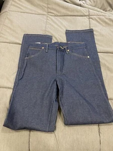 New Wrangler Cowboy Cut 13MWZ Original Fit Jeans Rigid Indigo Men's 30x36 - Picture 1 of 5