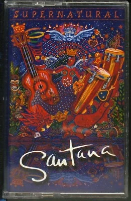 Santana - Supernatural - MC Cassette [MC-10] Made in USA - Image 1 of 4