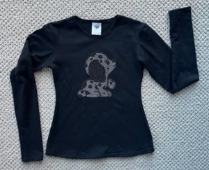 figure skate long sleeve shirt-medium - Picture 1 of 4