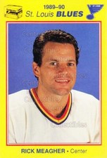 1989-90 St. Louis Blues Kodak #13 Rick Meagher