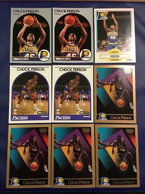 Aros Skybox #45 #119 #136 1989-1991 lote de 12 Indiana Pacers Indiana Foto 1 de 2