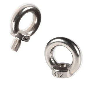 Ringmutter Ringbolzen Ringschrauben Mutter Augenschraube Edelstahl V4A - Bild 1 von 3