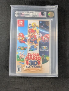 Super Mario All-Stars (Switch, 2020) VGA Graded 95 Gold MINT Archival - Imagen 1 de 3