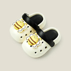 Childrens Three Colors Croc Shoes Cute Animal Bee