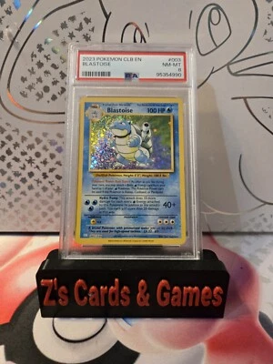 2023 Pokemon Blastoise 003/034 Trading Card Game Classic CLB EN Holo PSA NM-MT 8 - Image 1 of 2