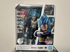 Bandai S.H. Figuarts Super Saiyajin Dios Azul Vegeta Dragon Ball Super SHF Juguete Nuevo - Imagen 1 de 1