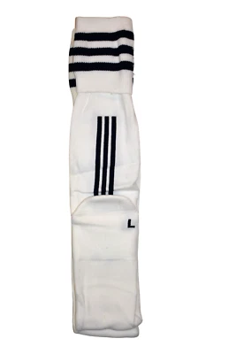 Nuevos calcetines de fútbol Adidas para hombre MLS Formotion Extreme blancos y azul marino Foto 1 de 4
