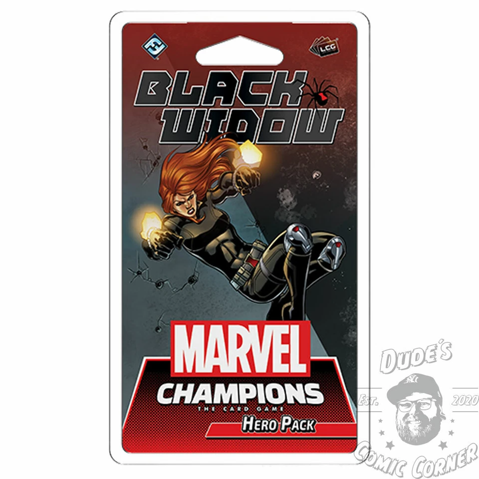 Fantasy Flight Games ASM Marvel Champions Black Widow| FFGD2906 D