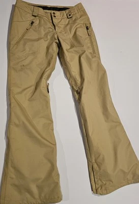 Oakley 女式棕褐色滑雪滑雪雪地通风裤-小号娇小 (S/P) — 第 1/4 张图片