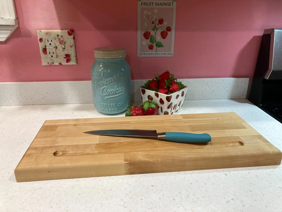 Handmade Birch Cutting Board - Image 1 of 4