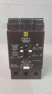 NEW SQUARE D 20A 480/277V~50/60Hz Circuit Breaker EDB34020(SKU: 111138) - Picture 1 of 3