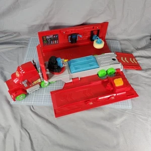 Disney Pixar Cars Mack Hauler Semi Truck Only Glow Racers Transforming Playset - Picture 1 of 9