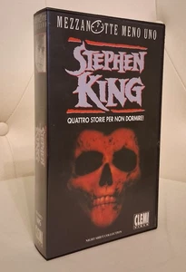 STEPHEN KING - MEZZANOTTE MENO UNO - CLEMI VIDEO VHS - 1988 - Foto 1 di 5