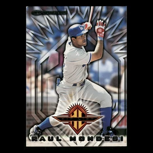 Tarjeta de béisbol Raul Mondesi #361 1998 Donruss Hit List Los Angeles Dodgers MLB - Imagen 1 de 3