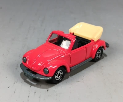 Tomica Tomy Pocket Cars VOLKS WAGEN CONVERSÍVEL F20 S=1/60 1977 Estado perfeito - Imagem 1 de 4