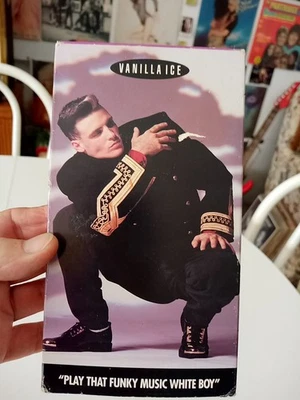Vanilla Ice Play That Funky Music White Boy VHS 90s rap music video Ice Ice Baby - Image 1 of 4