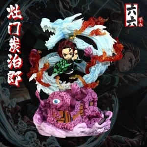 Demon Slayer Kamado Tanjirou PVC 18cm Anime Figure Doll Statues Toys Collection  - Picture 1 of 9