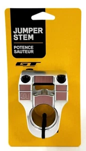 GT Jumper BMX Bike Stem 31.8 x 35 x 28.6, 21mm Rise, Aluminum, Silver - Picture 1 of 12