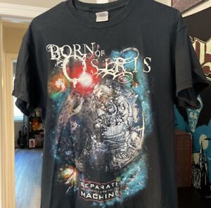 Born Of Osiris "Separate Yourself From The Machine" T-Shirt Size M Rare Band Tee