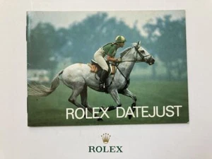 Originale Rolex Datejust 1987 libretto inglese #735 - Foto 1 di 4