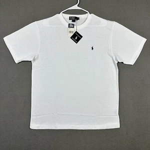 NWT Polo Ralph Lauren The Polo Mesh Shirt Mens XL White Short Sleeve Tee Casual - Picture 1 of 14