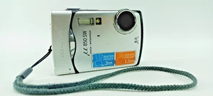 Olympus Stylus 850 SW 8.0MP Digital Camera ~ Silver ~ ( PARTS ) - Picture 1 of 15