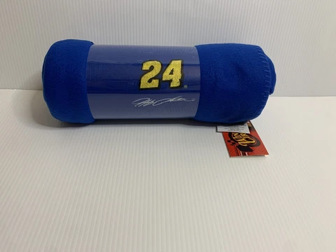 Vintage 2007 Brand New The Winner’s Circle Blue #24 Jeff Gordon Fleece Blanket Cover