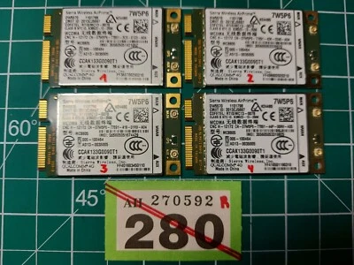 Sierra Wireless AirPrime DW5570 WWAN Card 7W5P6 - image 1 of 4