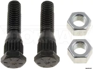 2 x Exhaust Manifold Stud & Nut for JEEP COMANCHE MJ 2.5 4.0L 1986-1992 RA/0112F - Picture 1 of 4
