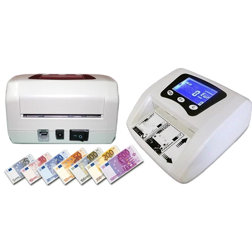 RILEVATORE BANCONOTE SOLDI FALSI MINI RILEVATORE CONTA EURO MONEY DETECTOR NO228 - Immagine 1 di 1