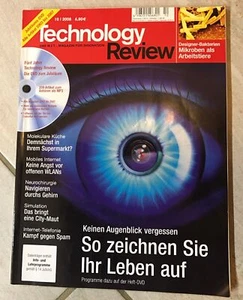 'Technology Review' - Ausgaben 06, 10, 11, 12/2008 - mit DVD 2003-2007 - Bild 1 von 3
