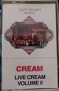 Cream / Live Cream Volume II / Cassette Tape/ 1972 - Picture 1 of 1