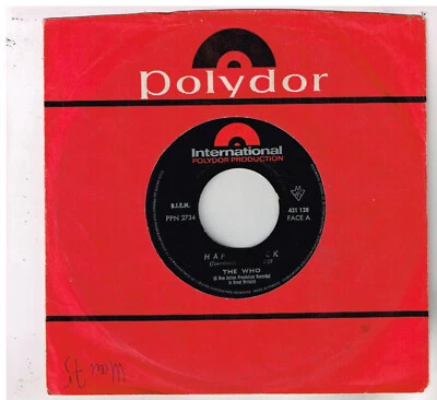 The WHO      Happy Jack   7'  SP 45 tours - Photo 1/4