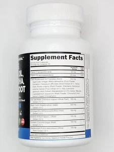 Clean Nutraceuticals Sea Moss Black Seed Oil Ashwagandha Turmeric Bladderwrack B - Picture 1 of 4