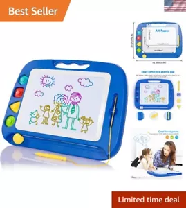 Creative Drawing Board for Kids - 16x13in Magnetic Doodle Pad with Easy Erase - Picture 1 of 11