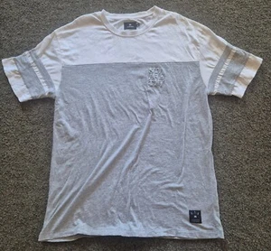 St Goliath size large Tee white and grey preowned - Picture 1 of 6