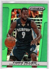 Tony Allen 2013-14 Panini Prizm Retail Green Prizms