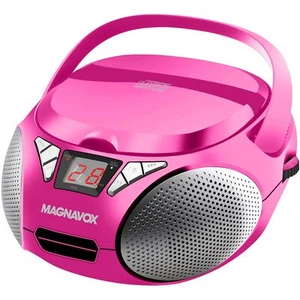 MD6924 Portable Top Loading CD Boombox with AM/FM Stereo Radio in Black | CD-... - Picture 1 of 7