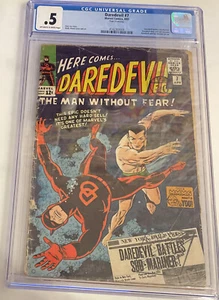 Daredevil #7 CGC 0.5 Marvel Comics April 1965 1. App Daredevil im roten Kostüm - Bild 1 von 7