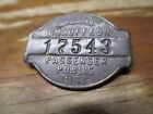 1942 Indiana Licensed Chauffeur Badge No. 17543 Driver Pin Lot# 284