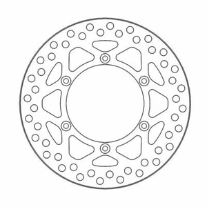 Kawasaki KX 125 J 1992-1993 Moto Masters Vintage Series Rear Brake Disc - Picture 1 of 5
