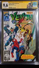 Venom: Lethal Protector #4 Comic CGC 9.6 SS signed by Mark Bagley 1st SCREAM