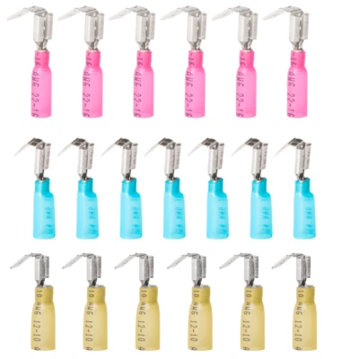 Boxed Kit - Heat Shrink Piggyback Quick Disconnect Wire Connectors Terminals Set - Image 1 of 4